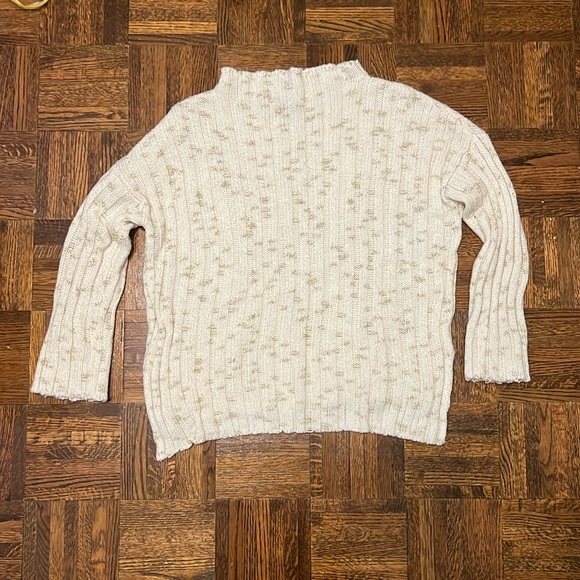 Maude vivante, cream sweater with gold sparkles, large - Picture 2 of 2